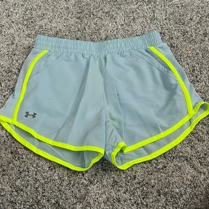 Neon Under Armour Shorts